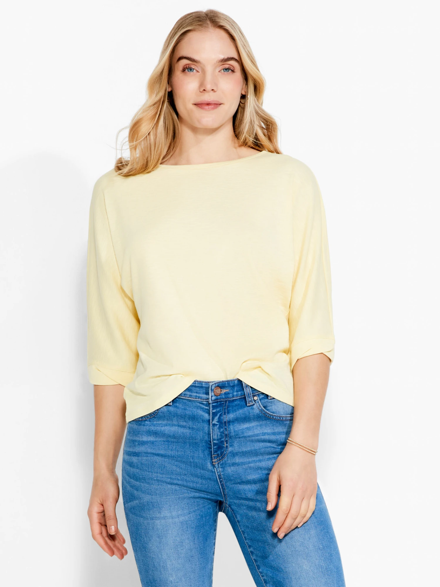 NZT Boat Neck Dolman Sleeve Tee CHAMOMILE 3 NZT Boat Neck Dolman Sleeve Tee CHAMOMILE