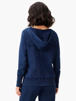 NZT Vintage French Terry Hoodie WASHED INDIGO -Varley Nik Shop NZTW23203920WAIPRODUCT 03