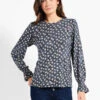 NZT Sweet Dreams Dotty Femme Sleeve Tee BLACK MULTI 1 NZT Sweet Dreams Dotty Femme Sleeve Tee BLACK MULTI -Varley Nik Shop NZTW232055BLMPRODUCT 01