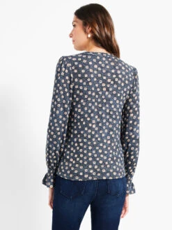 NZT Sweet Dreams Dotty Femme Sleeve Tee BLACK MULTI -Varley Nik Shop NZTW232055BLMPRODUCT 03