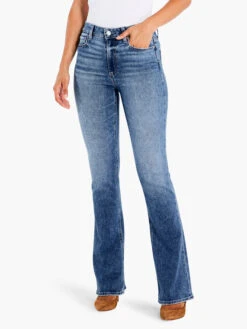 Paige High Rise Lauren Canyon Jeans LIGHT WASH
