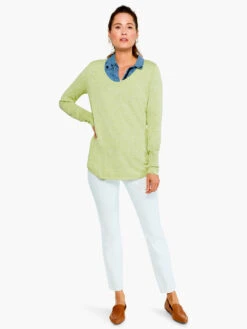 All Day Denim Slim Jean PAPER WHITE -Varley Nik Shop R211820APWHPRODUCT 01