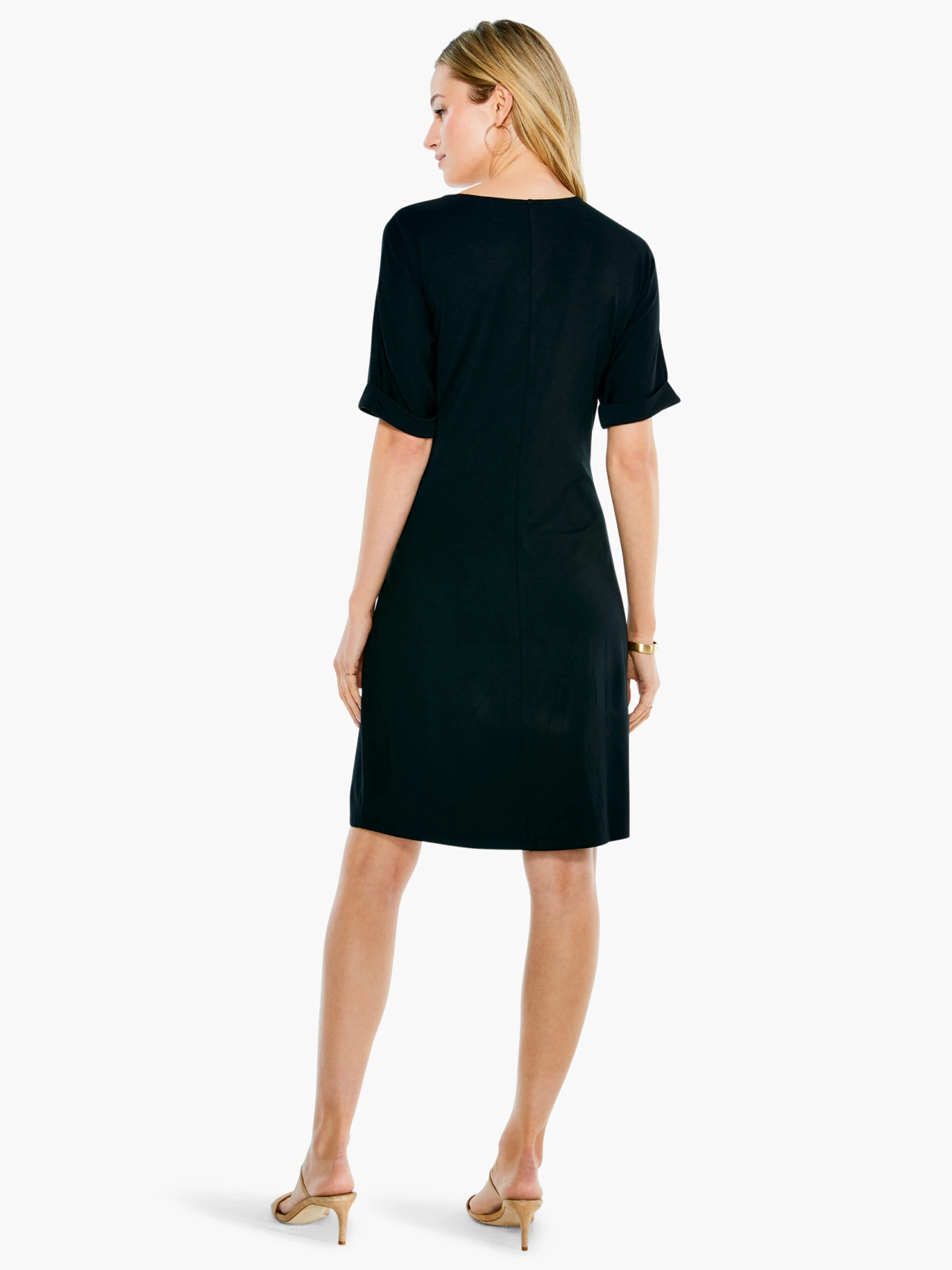 Eaze Tie Dress BLACK ONYX 5 Eaze Tie Dress BLACK ONYX - Image 3