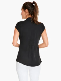 Cap Sleeve Day To Night Top -Varley Nik Shop S221683BLXPRODUCT 03