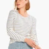 Striped Oceanus Top BLUE MULTI