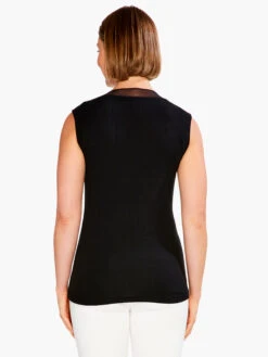 Drapey Rib Mesh Trim Tank -Varley Nik Shop S231068BLXPRODUCT 03