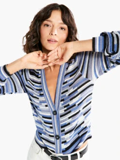 Crochet Blues Cardigan BLUE MULTI 15 Crochet Blues Cardigan BLUE MULTI -Varley Nik Shop S231157BLTPRODUCT 07