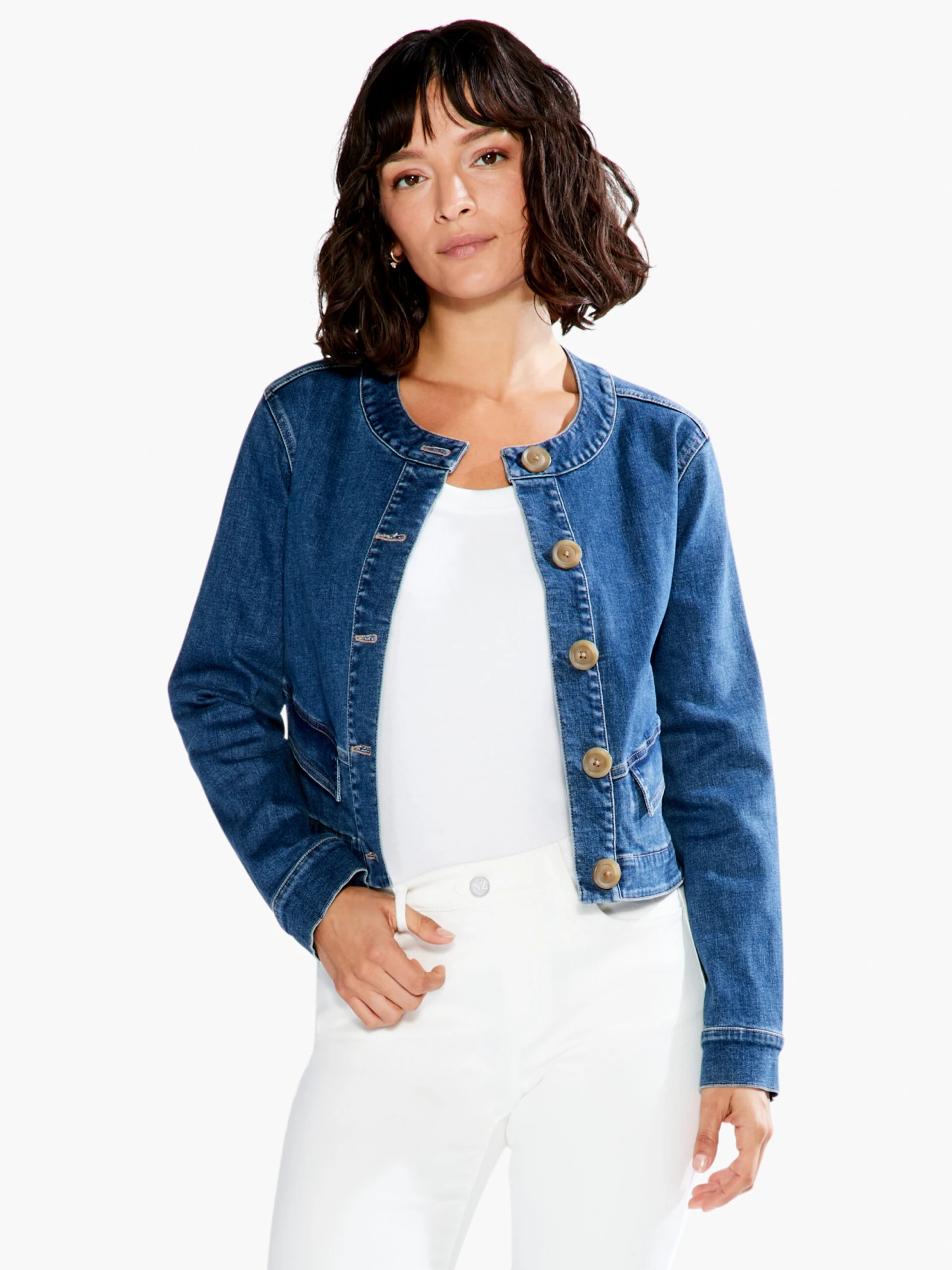 Top It Off Denim Jacket ATLANTIC 4 Top It Off Denim Jacket ATLANTIC - Image 2