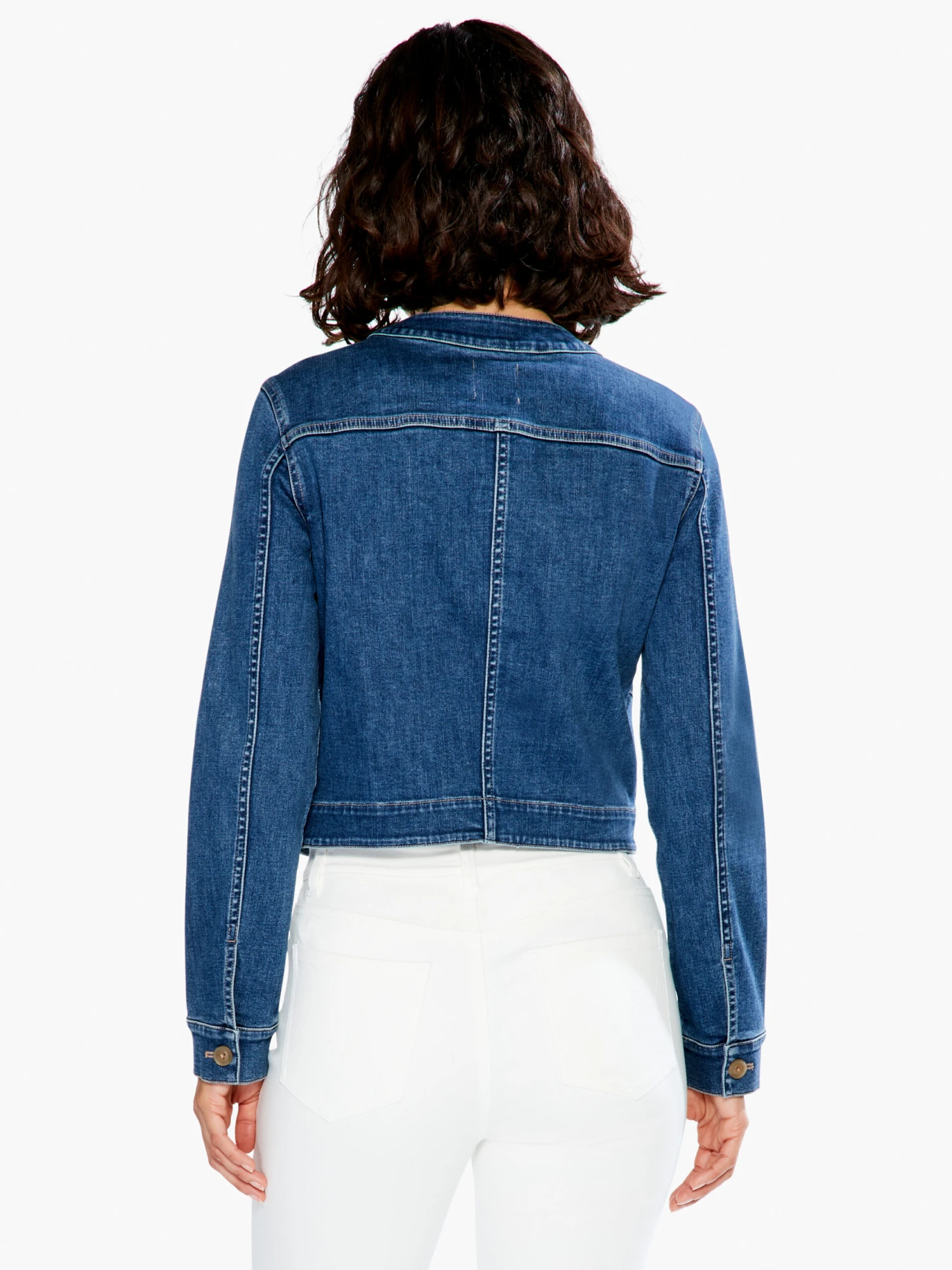 Top It Off Denim Jacket ATLANTIC 6 Top It Off Denim Jacket ATLANTIC - Image 4