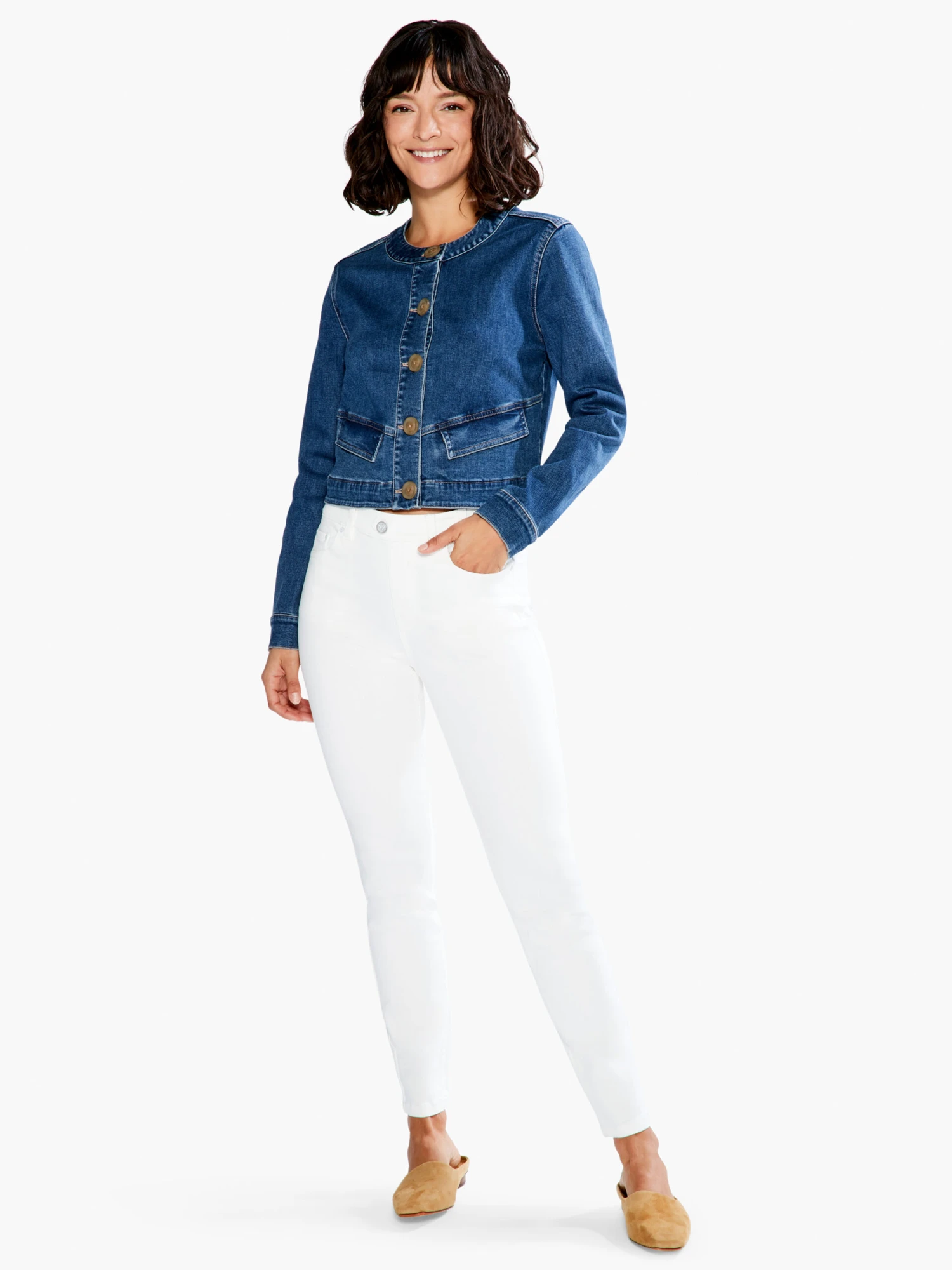 Top It Off Denim Jacket ATLANTIC 7 Top It Off Denim Jacket ATLANTIC - Image 5