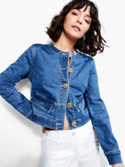 Top It Off Denim Jacket ATLANTIC
