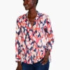 Floral Ikat Live In Shirt BLUE MULTI