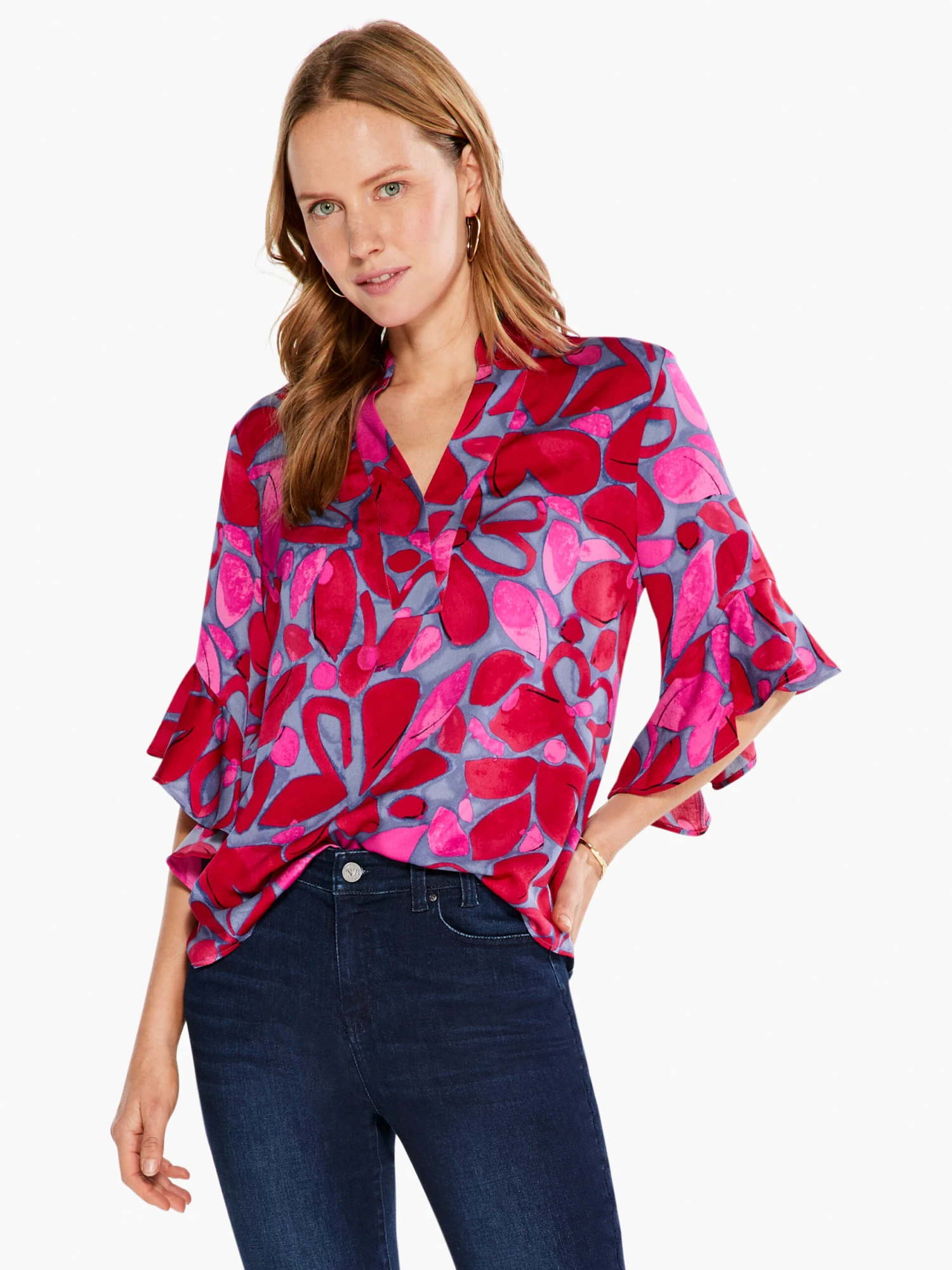 Happy Splash Top PINK MULTI 3 Happy Splash Top PINK MULTI