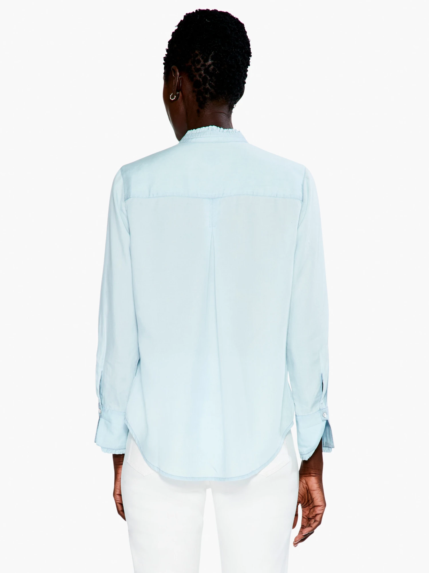 Femme Denim Shirt PALE DENIM 4 Femme Denim Shirt PALE DENIM - Image 3