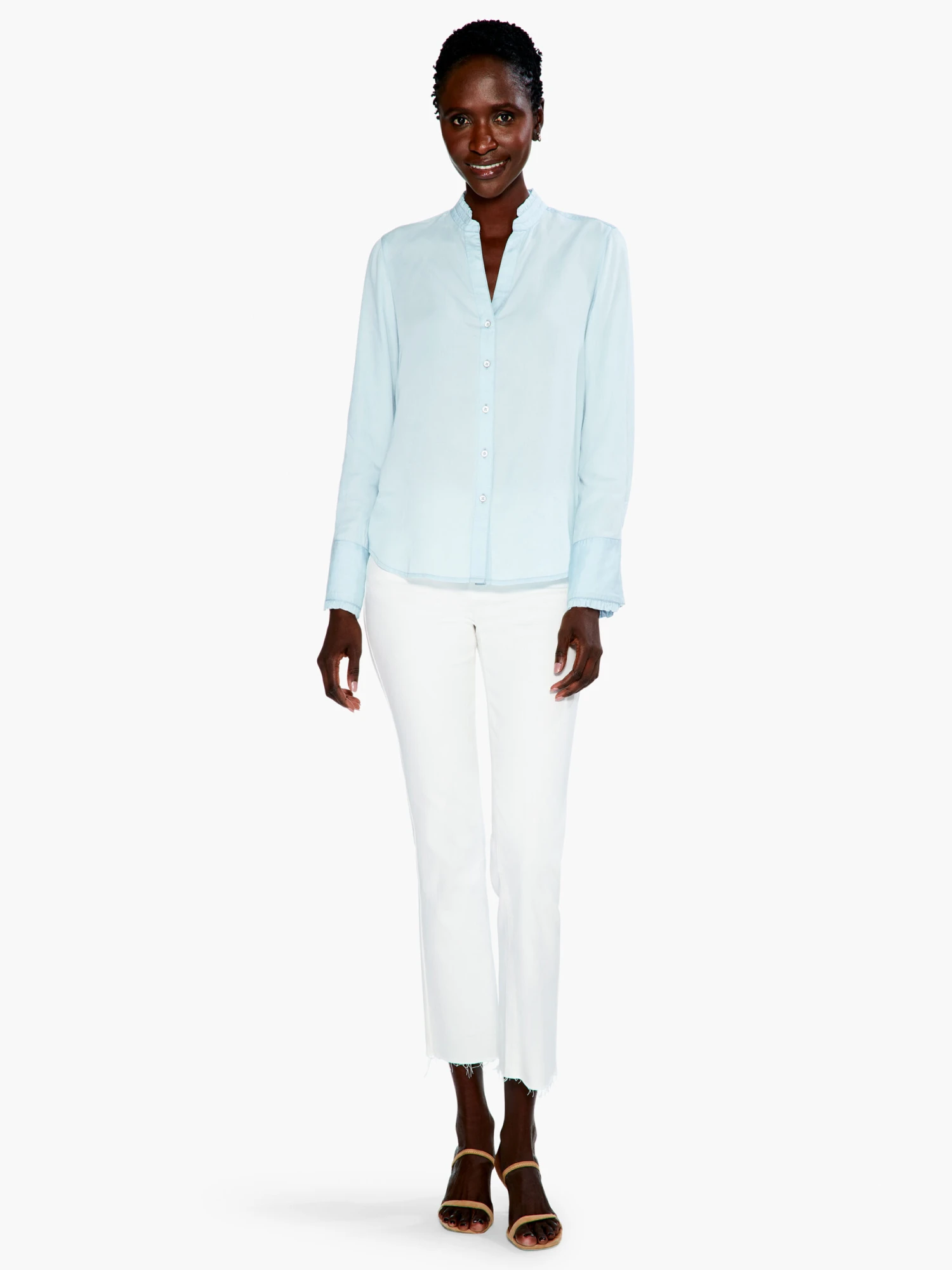 Femme Denim Shirt PALE DENIM 5 Femme Denim Shirt PALE DENIM - Image 4