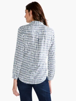 Lattice Live In Shirt BLUE MULTI 8 Lattice Live In Shirt BLUE MULTI -Varley Nik Shop S231628BLTPRODUCT 03