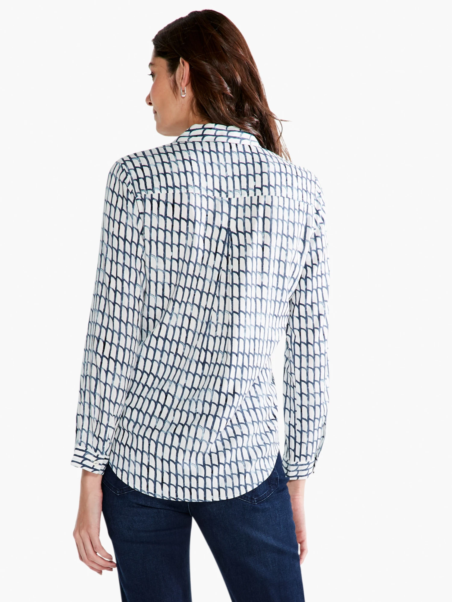Lattice Live In Shirt BLUE MULTI 5 Lattice Live In Shirt BLUE MULTI - Image 3