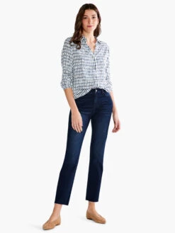 Lattice Live In Shirt BLUE MULTI 9 Lattice Live In Shirt BLUE MULTI -Varley Nik Shop S231628BLTPRODUCT 04