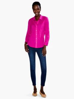 Crinkle Shirt ORCHID PETAL 9 Crinkle Shirt ORCHID PETAL -Varley Nik Shop S231636ORPPRODUCT 04