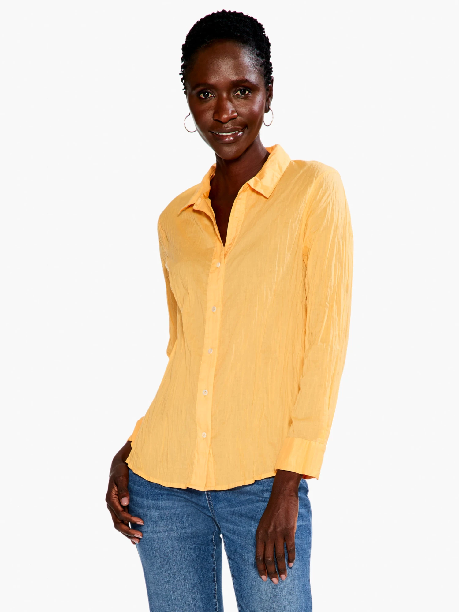 Crinkle Shirt SUNFLOWER 4 Crinkle Shirt SUNFLOWER - Image 2