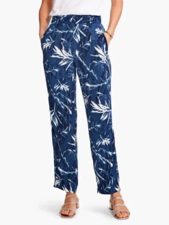 Vintage Botanical Relaxed Trouser BLUE MULTI