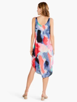 Abstract Art Dress PINK MULTI 10 Abstract Art Dress PINK MULTI -Varley Nik Shop S231910PKMPRODUCT 03