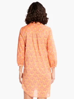 Swan Rays Dress ORANGE MULTI -Varley Nik Shop S231911ORMPRODUCT 03