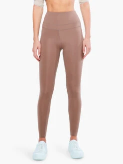 Varley - Let's Move Super High Rise Legging TAUPE