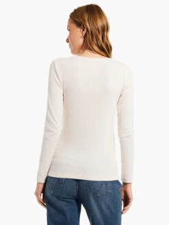 Perfect Knit Rib Long Sleeve V Neck SHELL -Varley Nik Shop W231032SHLPRODUCT 03
