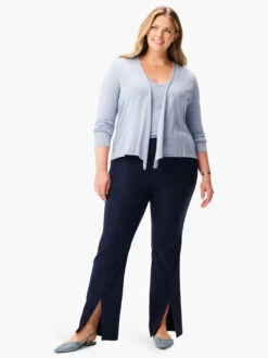 Perfect Knit Rib Long Sleeve V Neck -Varley Nik Shop W231032WBGCPRODUCT 04