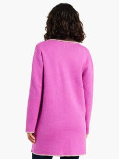 Cool Nights Reversible Knit Jacket VIVID MAGENTA -Varley Nik Shop W231142VMGPRODUCT 03