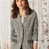 Frosty Knit Blazer GREY MULTI