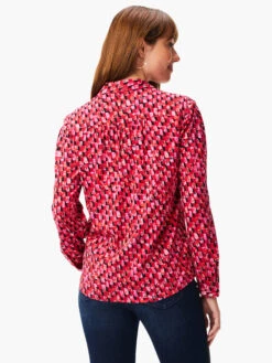 Festive Mix Live In Top RED MULTI -Varley Nik Shop W231631RREDPRODUCT 03