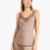 Lace Cami Tank STUCCO