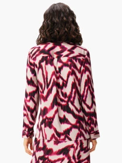 Blurred Ikat Shirt PINK MULTI -Varley Nik Shop W231658RPKMPRODUCT 03