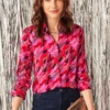Petal Splash Shirt PINK MULTI