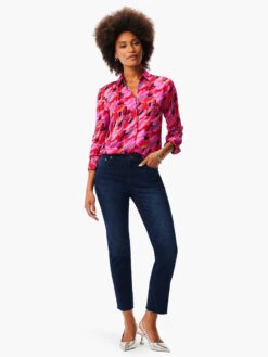 Petal Splash Shirt PINK MULTI -Varley Nik Shop W231688PKMPRODUCT 04
