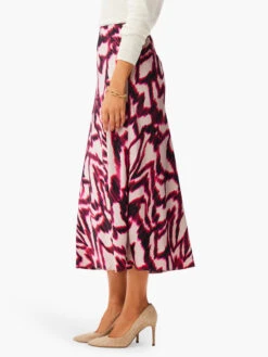 Blurred Ikat Skirt PINK MULTI -Varley Nik Shop W231711RPKMPRODUCT 02