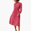 Festive Mix Live In Dress RED MULTI -Varley Nik Shop W231904RREDPRODUCT 01