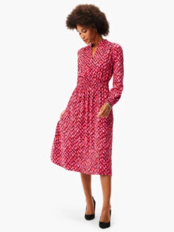 Festive Mix Live In Dress RED MULTI