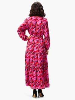 Petal Splash Dress PINK MULTI -Varley Nik Shop W231906PKMPRODUCT 03